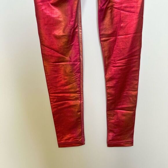 NWT American Apparel Metallic Legging Sunset Ombre Cali Sun & Fun Leggings sz S - Picture 7 of 15